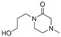 Piperazinone, 1-(3-hydroxypropyl)-4-methyl- (9CI) 结构式