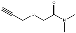 Acetamide, N,N-dimethyl-2-(2-propynyloxy)- (9CI) 结构式