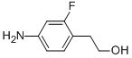 Benzeneethanol, 4-amino-2-fluoro- (9CI) 结构式