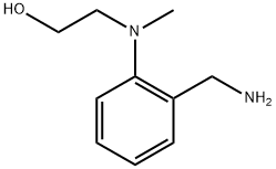 2-[2-(Aminomethyl)(methyl)anilino]-1-ethanol 结构式