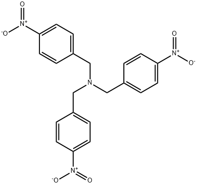 BENZENEMETHANAMINE, 4-NITRO-N,N-BIS[(4-NITROPHENYL)METHYL]- 结构式
