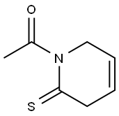2(1H)-Pyridinethione,  1-acetyl-3,6-dihydro-  (7CI,8CI) 结构式