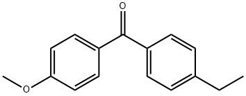 4-ETHYL-4'-METHOXYBENZOPHENONE 结构式
