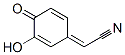 Acetonitrile, (3-hydroxy-4-oxo-2,5-cyclohexadien-1-ylidene)-, (2Z)- (9CI) 结构式