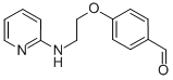 4-[N-(2-Pyridylamino)ethoxy]benzaldehyde 结构式