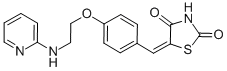 罗格列酮杂质 结构式
