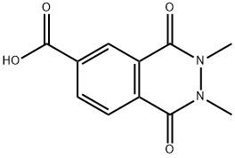 6-Phthalazinecarboxylicacid, 1,2,3,4-tetrahydro-2,3-dimethyl-1,4-dioxo- 结构式