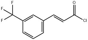 间三氟甲基肉桂基氯 结构式