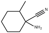 1-Amino-2-methylcyclohexane-1-carbonitrile 结构式