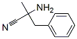 Benzenepropanenitrile,  -alpha--amino--alpha--methyl- 结构式