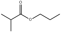 2-甲基丙酸丙酯 结构式