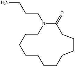 1-(3-Aminopropyl)azacyclotridecan-2-one 结构式
