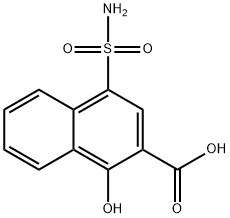 4-AMINOSULFONYL-1-HYDROXY-2-NAPHTHOIC      ACID, 97