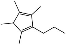 四甲基(正丙基)环戊二烯 结构式