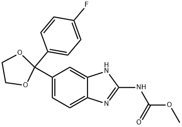 依苯达唑 结构式