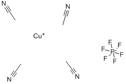 六氟磷酸四乙氰铜 结构式