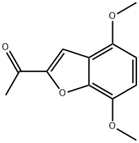 1-(4,7-Dimethoxy-2-benzofuranyl)ethanone 结构式