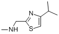 2-Thiazolemethanamine,N-methyl-4-(1-methylethyl)-(9CI) 结构式