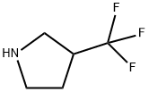 3-三氟甲基吡咯盐酸盐 结构式