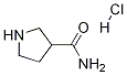 3-吡咯烷甲酰胺盐酸盐 结构式
