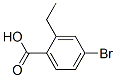 2-乙基-4-溴苯甲酸 结构式