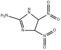 1H-Imidazol-2-amine,  4,5-dihydro-4,5-dinitro- 结构式