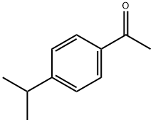 4'-异丙基苯乙酮 结构式