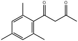 1-(2,4,6-三甲基苯)-1,3-丁烷二酮 结构式