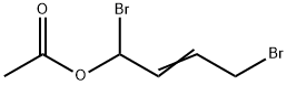 1,4-dibromo-2-butenyl acetate  结构式