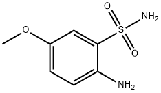 2-氨基-5-甲氧基苯磺酰胺 结构式