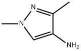 1,3-二甲基-4-氨基吡唑 结构式