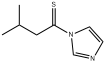 1H-Imidazole,  1-(3-methyl-1-thioxobutyl)-  (9CI) 结构式