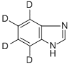 BENZIMIDAZOLE-4,5,6,7-D4 结构式