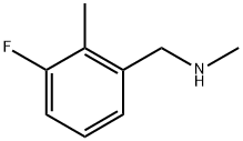 Benzenemethanamine, 3-fluoro-N,2-dimethyl- (9CI) 结构式