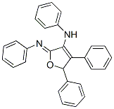 3-Furanamine,  2,5-dihydro-N,4,5-triphenyl-2-(phenylimino)- 结构式