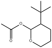 2H-Pyran-2-ol,3-(1,1-dimethylethyl)tetrahydro-,acetate(9CI) 结构式