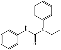 1-乙基-1,3-二苯基脲 结构式