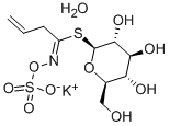 黑芥子硫苷酸钾 一水 结构式