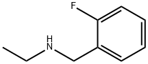 N-(2-氟苄基)乙胺 结构式