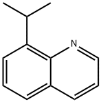 8-(isopropyl)quinoline  结构式
