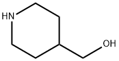 4-哌啶甲醇 结构式