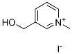PyridiniuM, 3-(hydroxyMethyl)-1-Methyl-, iodide 结构式