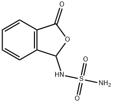 Sulfamide, (1,3-dihydro-3-oxo-1-isobenzofuranyl)- (9CI) 结构式