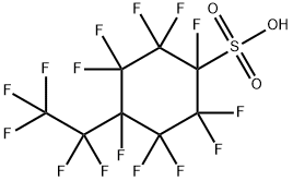全氟对乙基环己基磺酸 结构式