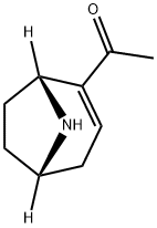 Ethanone, 1-(1R,5S)-8-azabicyclo[3.2.1]oct-2-en-2-yl- (9CI) 结构式