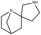 Spiro[1-azabicyclo[2.2.1]heptane-2,3-pyrrolidine] (9CI) 结构式
