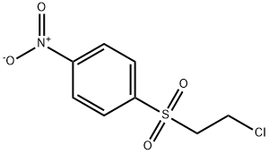 1-(2-chloroethylsulfonyl)-4-nitro-benzene 结构式