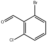 2-氯-6-溴苯甲醛 结构式