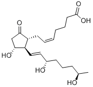 19(R)-HYDROXY PROSTAGLANDIN E2 结构式