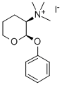 2H-Pyran-3-aminium, tetrahydro-2-phenoxy-N,N,N-trimethyl-, iodide, cis - 结构式